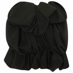 Comme Des Garcons Comme Des Garçons Short-Sleeved Ruffled Bolero Jacket In Black
