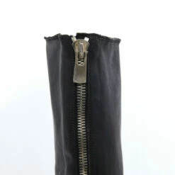 Guidi Full Grain Mid-Height Zip Leather Boots In Black -Hervia Shop hervia.com guidi pl3 soft horse full grain mid front zip boots sole leather col. blkt 1679931271PL3 W 3