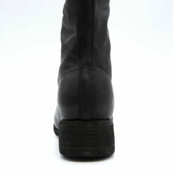 Guidi Full Grain Mid-Height Zip Leather Boots In Black -Hervia Shop hervia.com guidi pl3 soft horse full grain mid front zip boots sole leather col. blkt 1679931275PL3 W 4