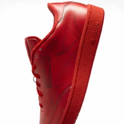 Maison Margiela X Reebok Maison Margiela X Reebok Club C Trompe L'oeil Sneakers In Red -Hervia Shop hervia.com h02408 project 0 cc tl red white black 1621245575H02408 D2 eCom