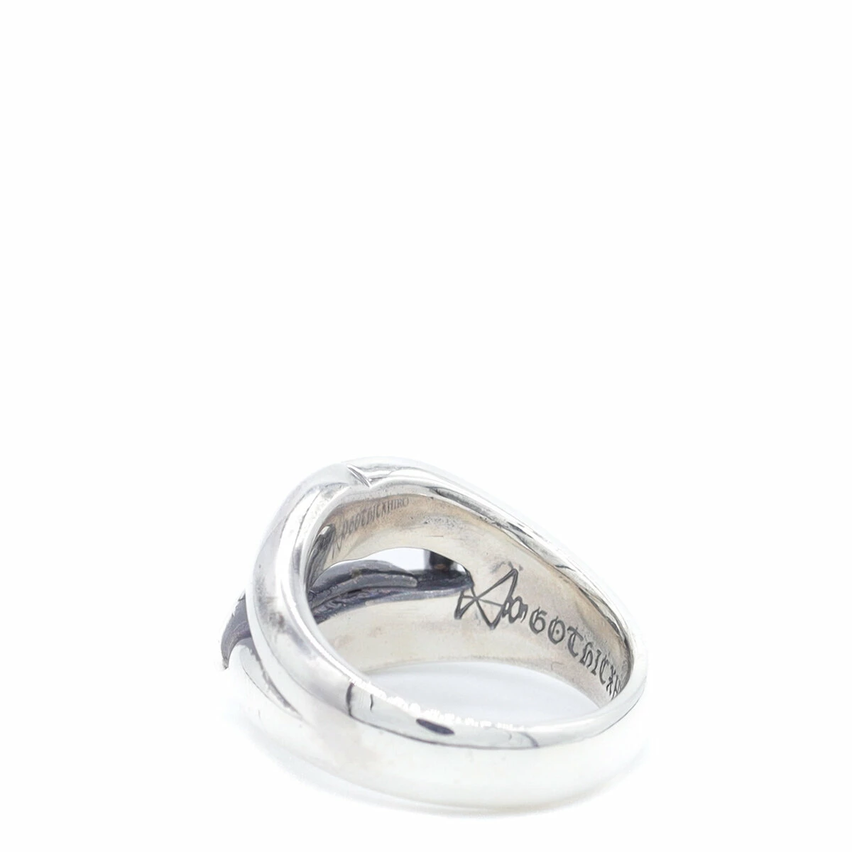 Yohji Yamamoto Vampire Blood Ring In Silver 1 Yohji Yamamoto Vampire Blood Ring In Silver
