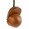 JW Anderson Nano Leather Cap Bag Pecan In Pecan