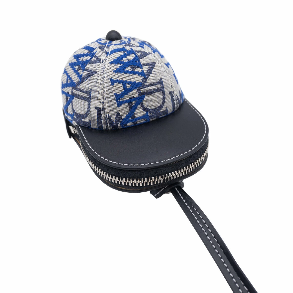 JW Anderson Nano Cap Bag In Blue/white 2 JW Anderson Nano Cap Bag In Blue/white - Image 2