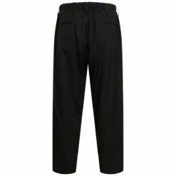 Yohji Yamamoto Wide-Leg Trousers In Black