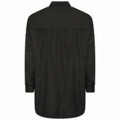Yohji Yamamoto Shirt With Overlapping Left Panel In Black