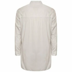 Yohji Yamamoto Shirt With Overlapping Left Panel In White