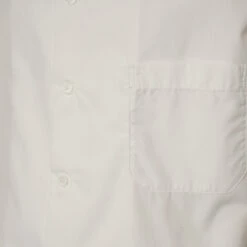 Yohji Yamamoto Double Layered Mandarin Collar Shirt In White -Hervia Shop hervia.com hj b50 018 a 2 layered front chain stitch col. white 1697531979HJ B50 018 1 02 2