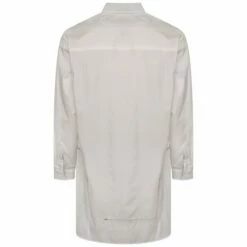 Yohji Yamamoto Deconstructed Colour-Block Shirt In White / Black