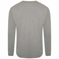 COMME Des GARÇONS HOMME Long-Sleeved Chest Logo Patch Pocket T-Shirt In Grey