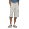 Y-3 Utility Cargo Shorts In Orbit Grey