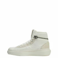 Y-3 Ajatu Court High Sneakers In Off White
