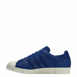 Y-3 Superstar Sneakers In Blue/off-white