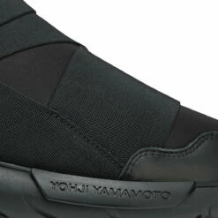 Y-3 Qasa Sneakers In Black -Hervia Shop hervia.com if5505 y 3 qasa col. black black black 1690880816IF5505 9 FOOTWEAR Photography Detail View 2 white