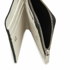 Y-3 Logo Leather Wallet In Black -Hervia Shop hervia.com ij9888 y 3 wallet col. black 1691581097IJ9888 4 HARDWARE Photography Detail View 2 white