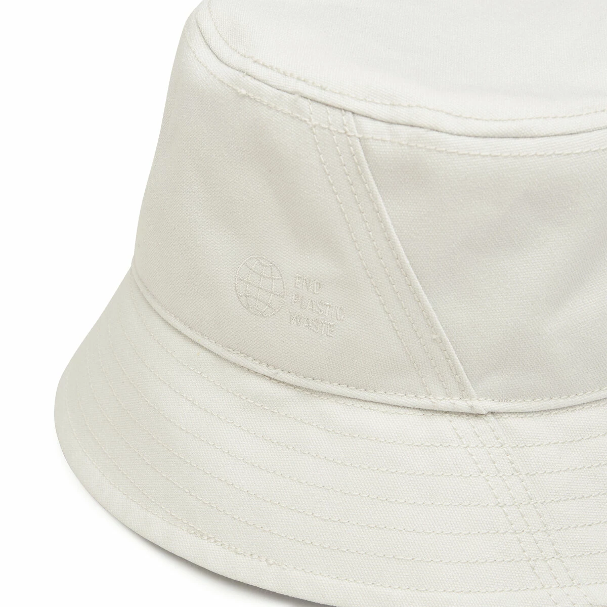 Y-3 Logo Bucket Hat In White 3 Y-3 Logo Bucket Hat In White - Image 3