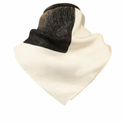 Jil Sander Zippo Lighter Print Foulard In Beige -Hervia Shop hervia.com j22tf0103 j00042 228 foulard zippo print brown zippo print 1671535106back of scarf 2