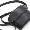 Jil Sander Lid Square Crossbody Bag In Black