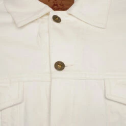 Y/Project Classic Wire Denim Jacket In White -Hervia Shop hervia.com jack76 s24 classic wire denim jacket col. white 1681910436 2AJ6609