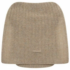 Jean Paul Gaultier Sleeveless Wool Clavicle Top In Cream