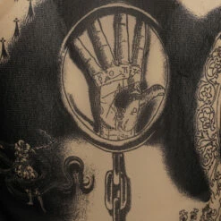 Jean Paul Gaultier Long Sleeve Tattoo Print Dress In Nude -Hervia Shop hervia.com jean paul gaultier 23 15 f ro075 t539 6359 long sleeves crew neck long dress col. nude navy long sleeve tattoo print dress 1696940017 2AJ5600