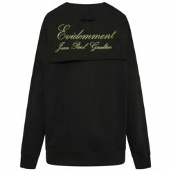 Jean Paul Gaultier Évidemment Sailor Smock Sweater In Black