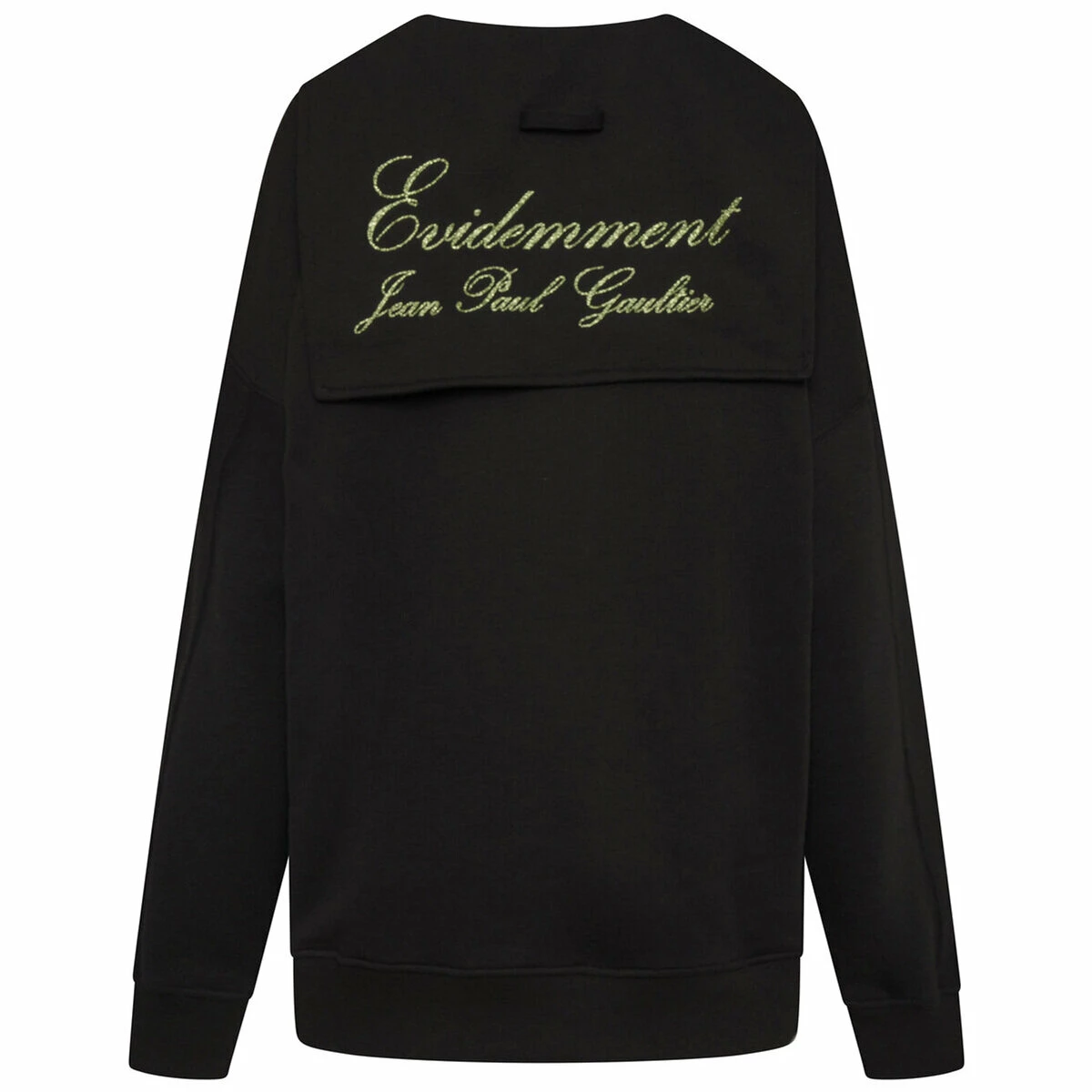 Jean Paul Gaultier Évidemment Sailor Smock Sweater In Black 1 Jean Paul Gaultier Évidemment Sailor Smock Sweater In Black