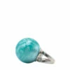 Jean Paul Gaultier X La Manso The Turquoise Medium Ball Ring In Turquoise