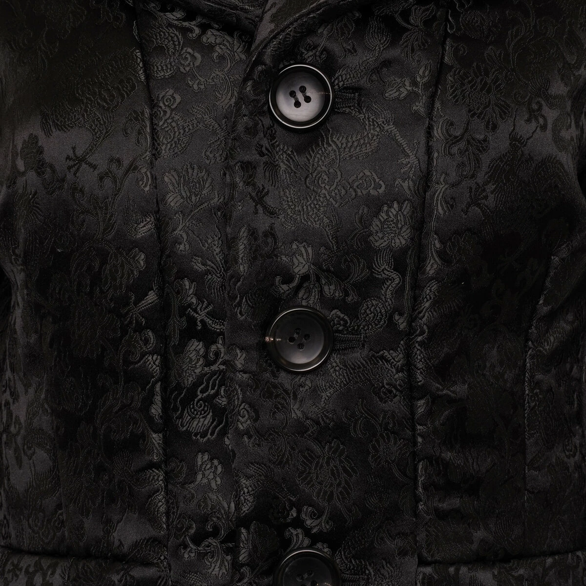 Junya Watanabe Jacquard Blazer In Black 3 Junya Watanabe Jacquard Blazer In Black - Image 3