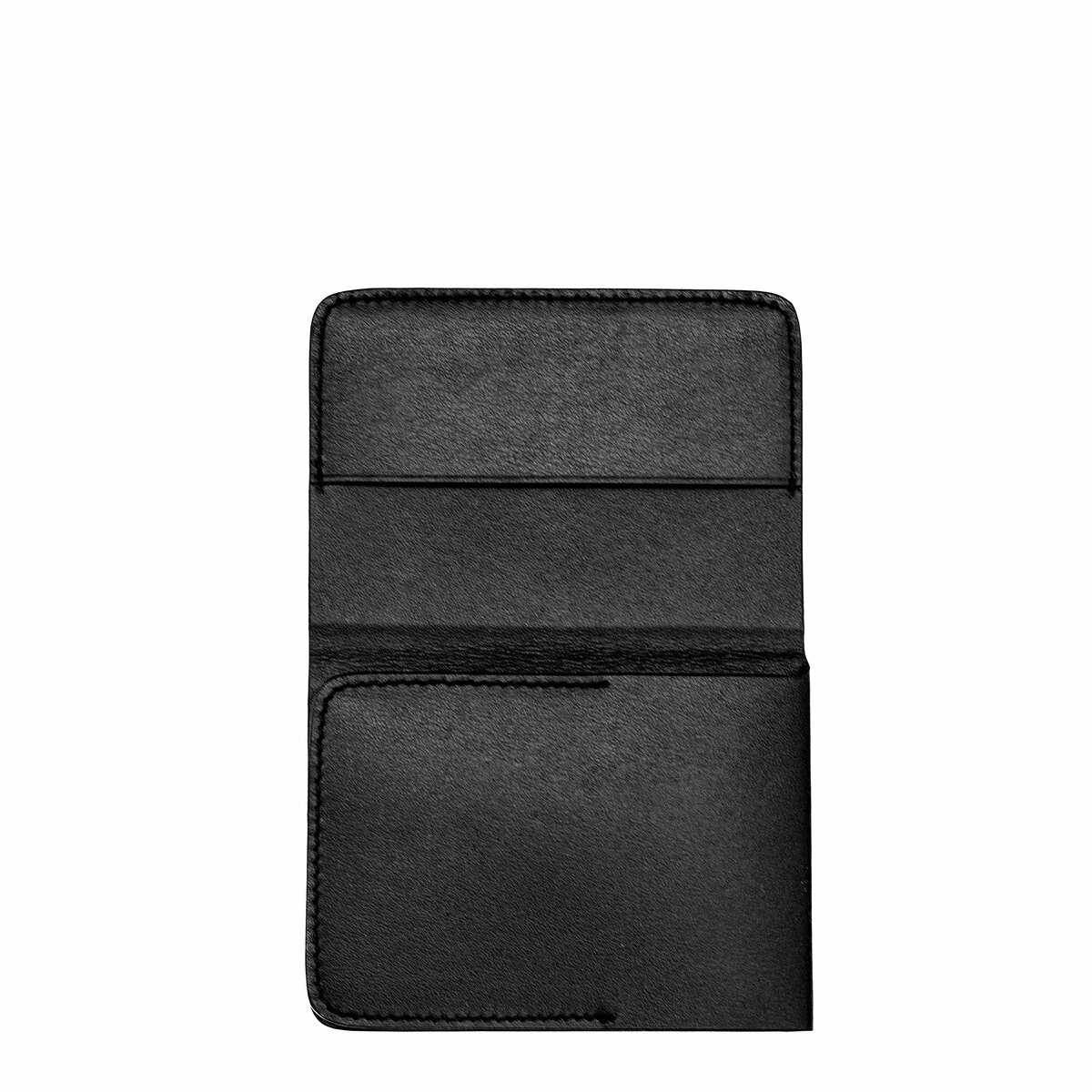 Jil Sander Folded Card Holder In Black 2 Jil Sander Folded Card Holder In Black - Image 2
