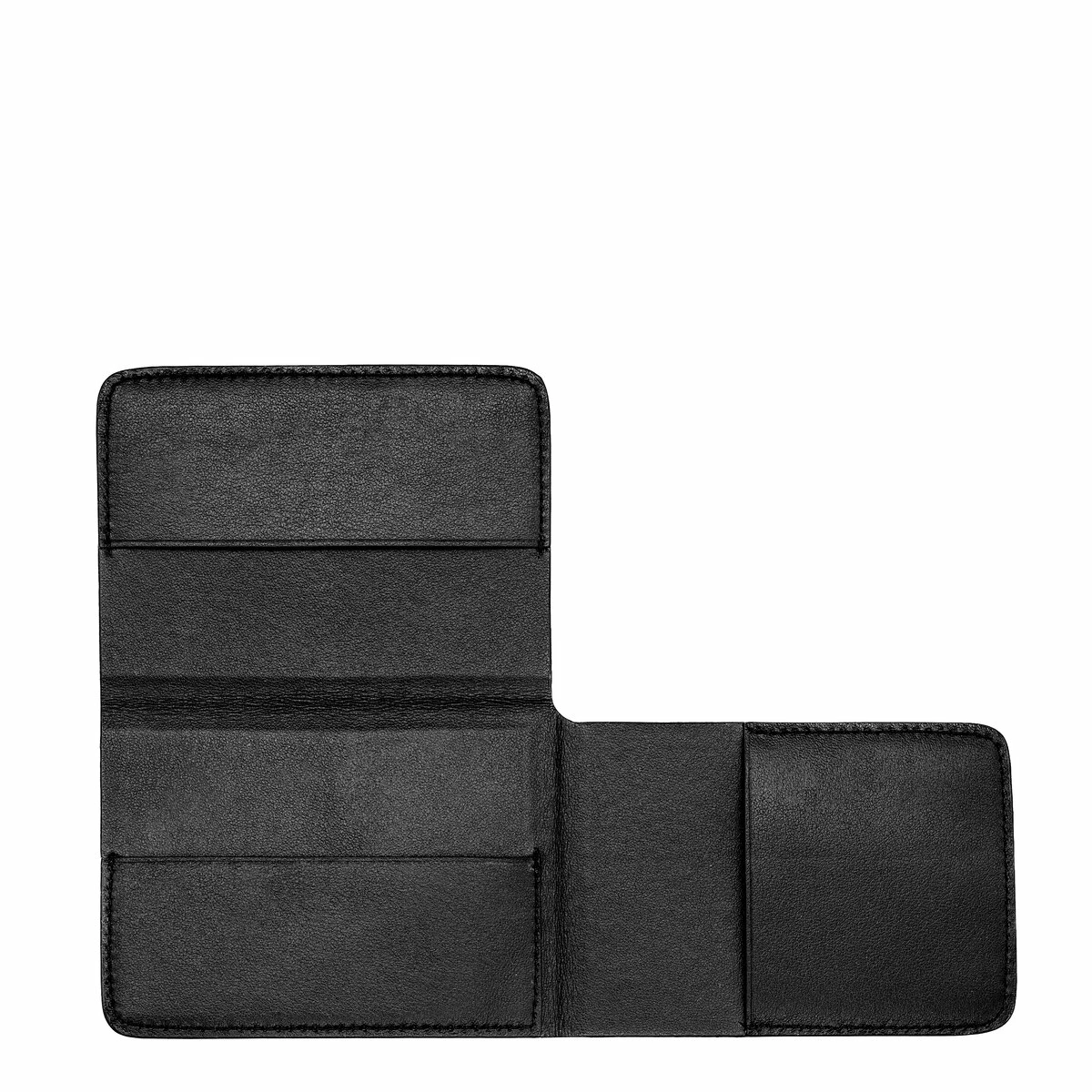 Jil Sander Folded Card Holder In Black 3 Jil Sander Folded Card Holder In Black - Image 3