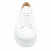 Jil Sander Leather Low Sneakers In Off White