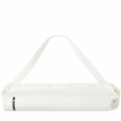 Jil Sander Logo Yoga Mat In Beige -Hervia Shop hervia.com jil sander logo yoga mat 1661952232hervia.com jil sander jpus783530 ms278008 yoga mat 290 open beige 161116370522883.4