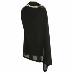 Junya Watanabe Asymmetric Dress With Faux Pearls In Black