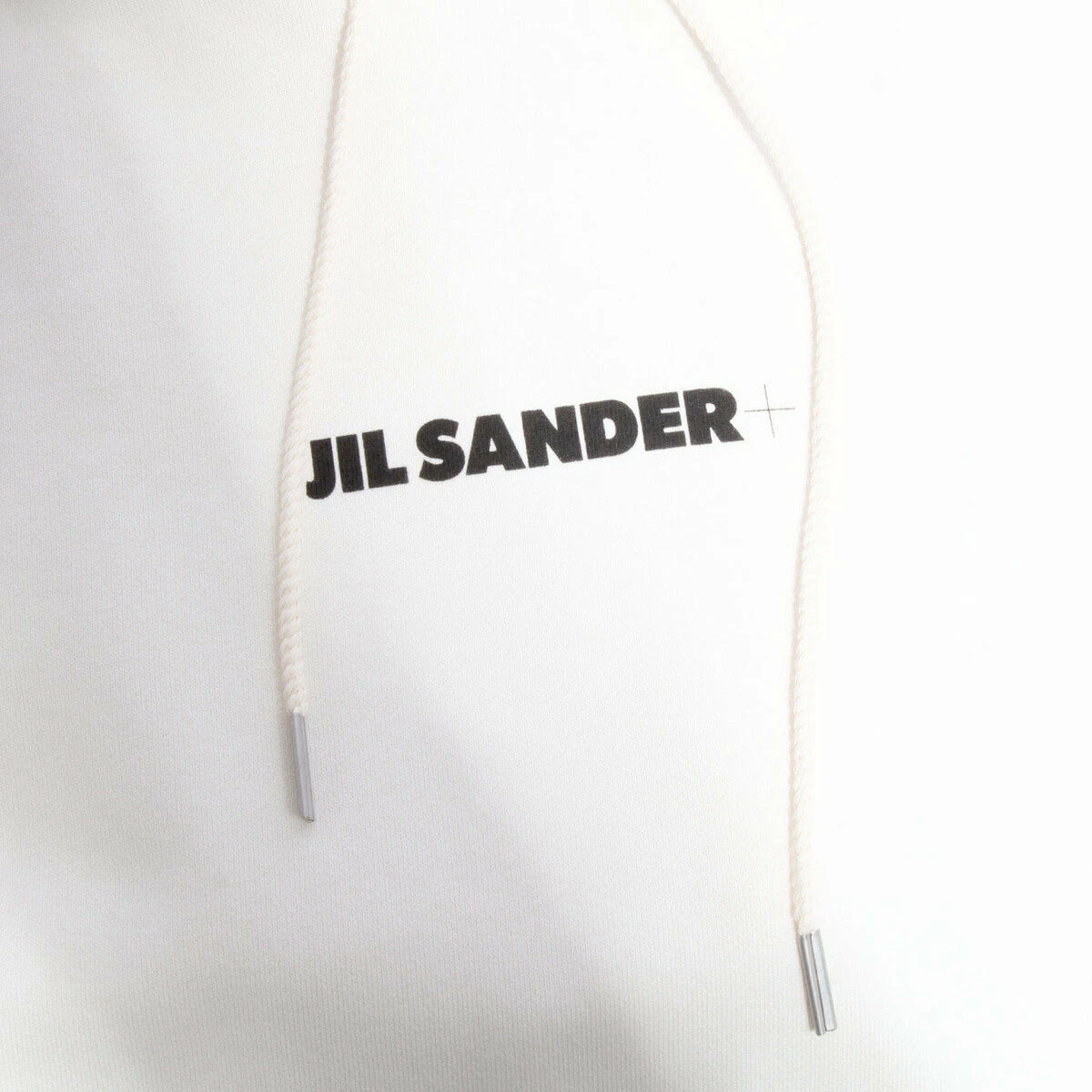 Jil Sander Logo Print Hoodie Natural In Natural 2 Jil Sander Logo Print Hoodie Natural In Natural - Image 2