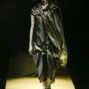 Junya Watanabe Abstract Golden Metallic Coat In Gold
