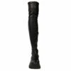 JW Anderson Leather Over The Knee Boots In Black