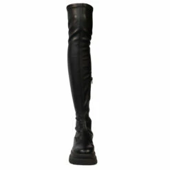 JW Anderson Leather Over The Knee Boots In Black
