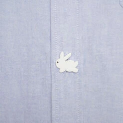 JW Anderson Bunny Button Shirt In Light Blue -Hervia Shop hervia.com jw anderson bunny button shirt 1696507136 2AJ5409