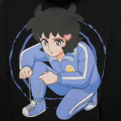 JW Anderson Run Hany Cropped Printed Hoodie In Black -Hervia Shop hervia.com jw anderson jw0053 pg1078 999 black rh print cropped hoodie run hany cropped printed hoodie 1664459350 2AJ1536