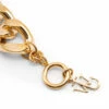 JW Anderson Gold-Tone Oversized Chain Necklace In Gold
