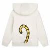 Kenzo Kids Tokyo Paris Hoodie In Stone