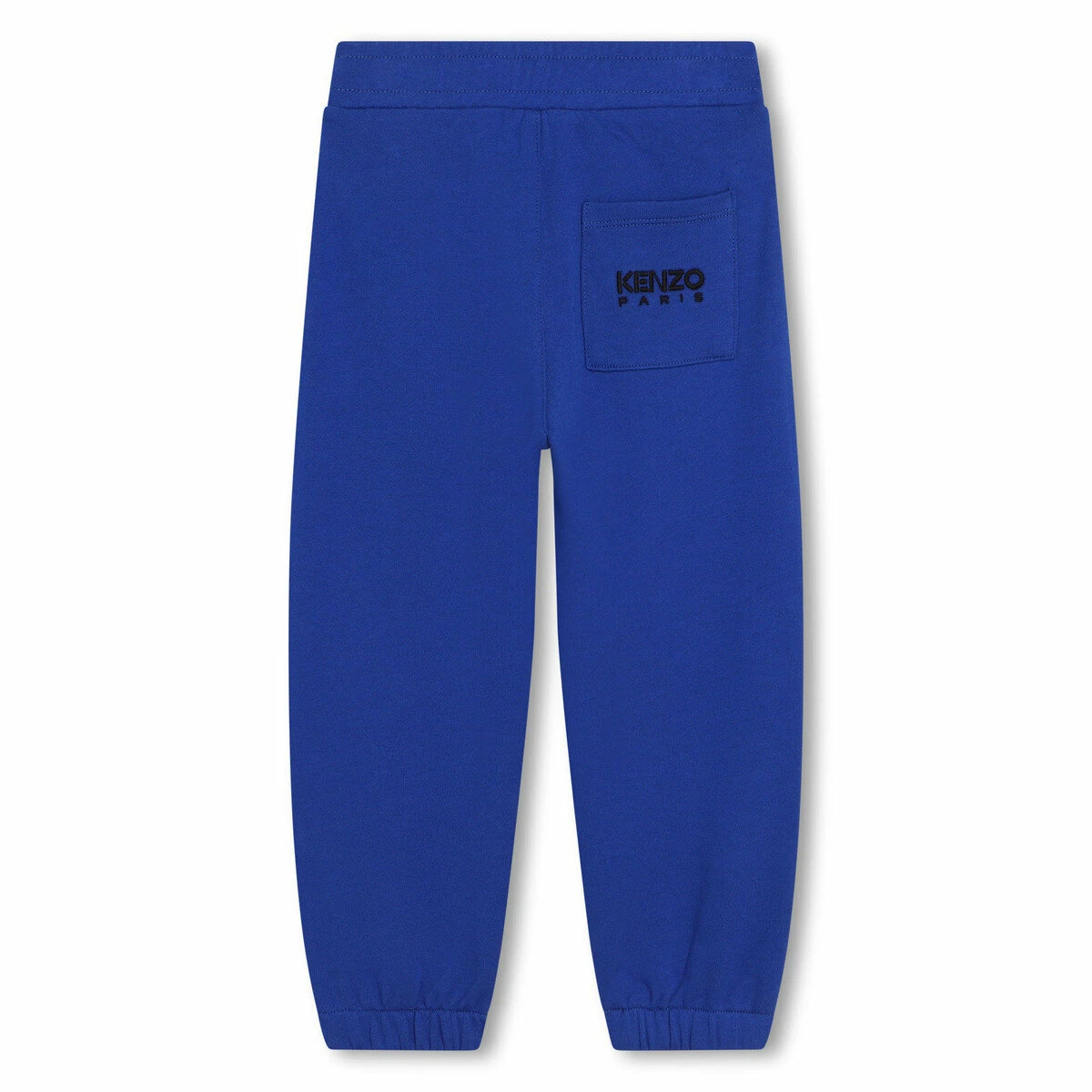 Kenzo Kids Ikebana Logo Sweatpants In Blue 1 Kenzo Kids Ikebana Logo Sweatpants In Blue