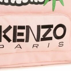Kenzo Kids Tokyo Paris Rucksack In Nude