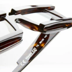 Kuboraum Mask X21 Tortoise Abstract Sunglasses In Brown