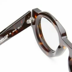 Kuboraum Mask X22 Tortoise Abstract Round Sunglasses In Brown -Hervia Shop hervia.com krsx22ts0000002f x22 49 22 ts col. grey 1684763315X22 TS TORTOISE 03