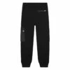 Lanvin Kids Logo Pocket Sweatpants In Black
