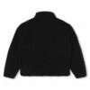 Lanvin Kids Logo Fleece Padded Jacket In Black