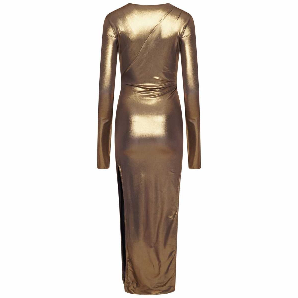 Rick Owens Lilies Jade Maxi Gown In Gold 1 Rick Owens Lilies Jade Maxi Gown In Gold
