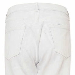 Maison Margiela Painted Denim Jeans In White -Hervia Shop hervia.com maison margiela painted denim jeans 1659083563whitejeans4