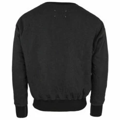 Maison Margiela Patch-Detail Sweatshirt In Charcoal